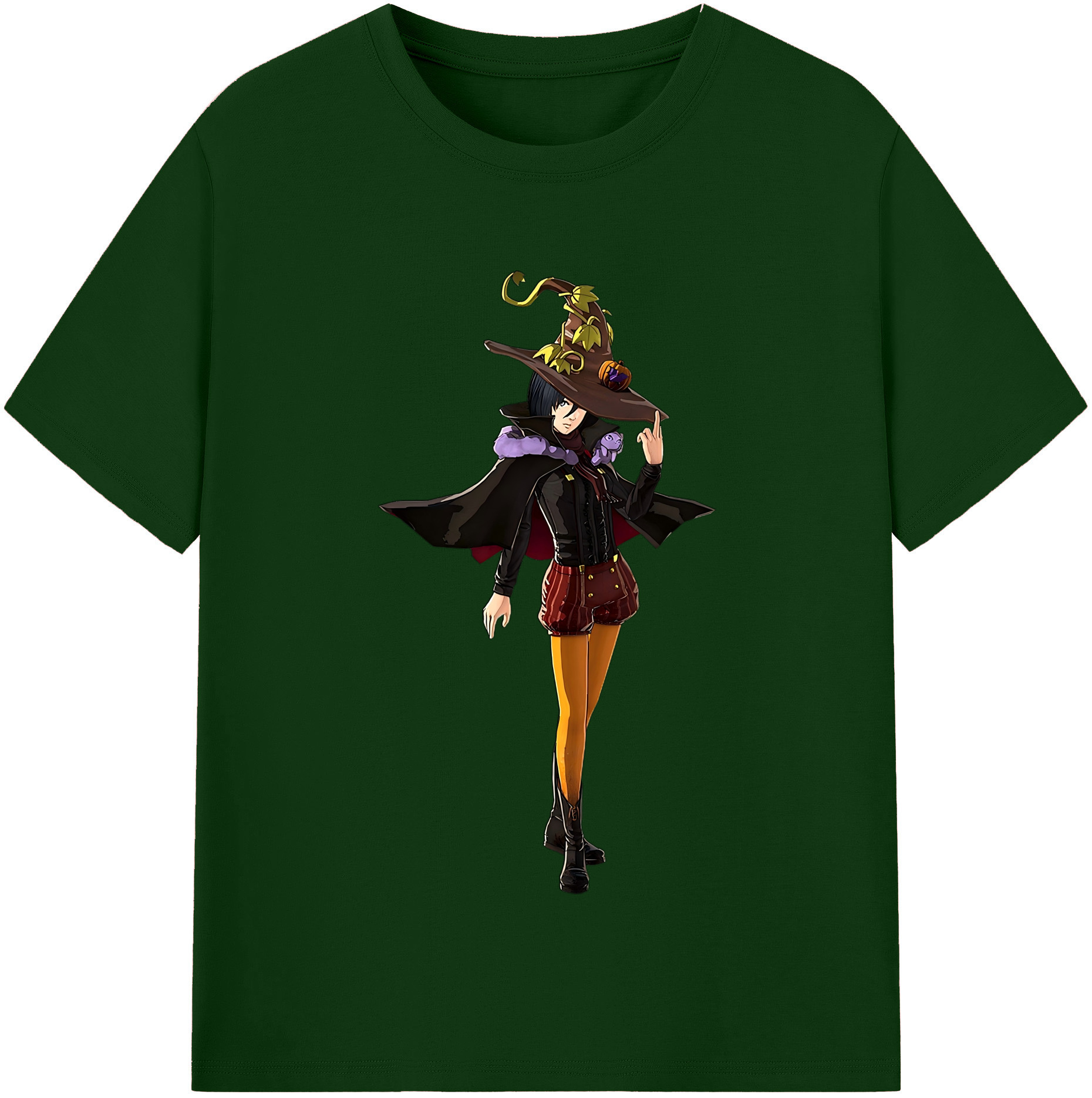 （画像用） 進撃の巨人 ミカサ·アッカーマン Attack on Titan Mikasa Ackerman 綿100％半袖Tシャツ（フロントプリント）